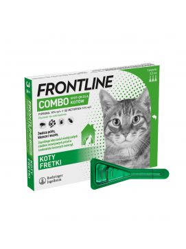 Frontline Combo Spot-On dla Kotów 3 Pipety
